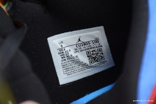 Cheap SE Great Jordan Fearless Blue the 1 Air Mid CU2805-100 0711